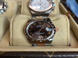  Rolex Datejust Steel & Pink Gold Chocolate