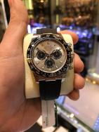 Rolex Daytona Ceramic White Gold Oyster Flex