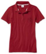 เสื้อโปโลสตรี BMW Red ขนาด L