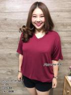 เสื้อเรย่อน คอวี  